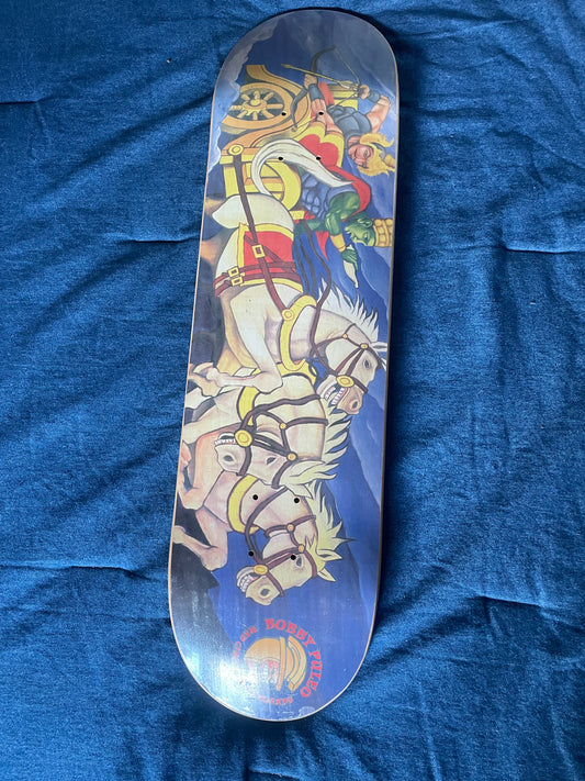 Bobby Puleo Mad Circle Skateboard Vintage 1997