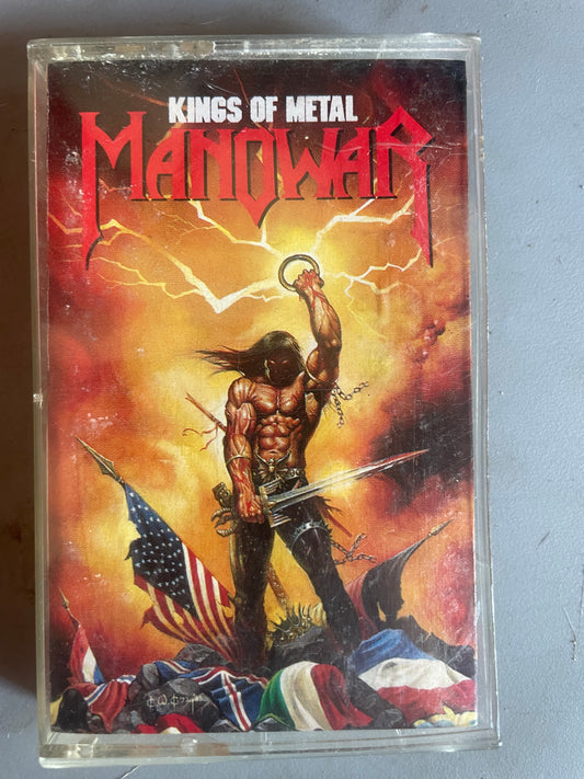 Manowar Kings of Metal Tape