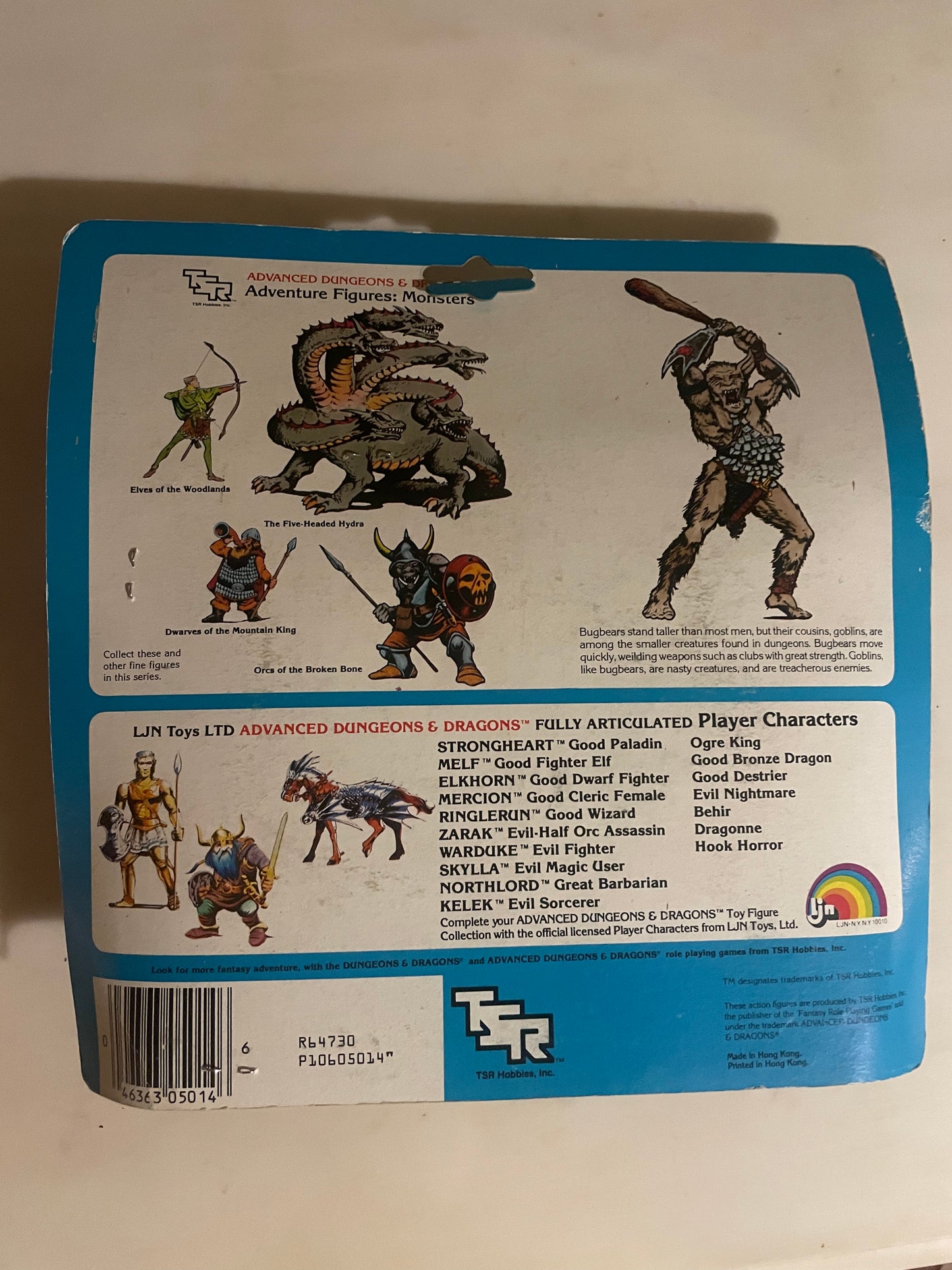 AD&D Bugbear and Goblin evil monster adventure figures