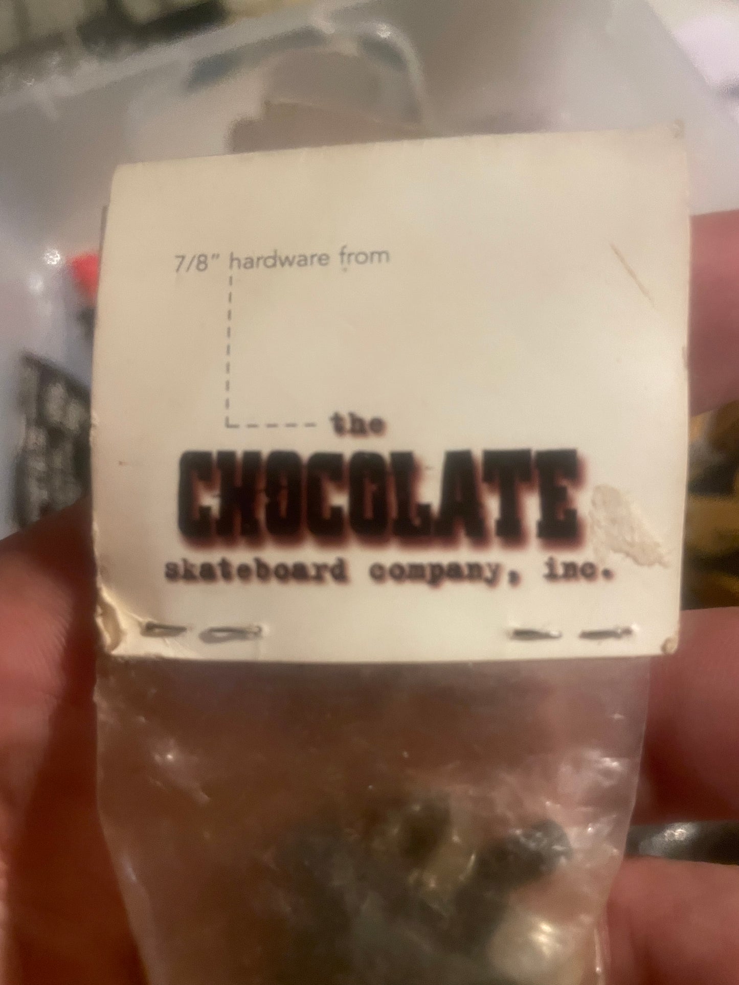 Chocolate Bolts Skateboard Vintage 1996