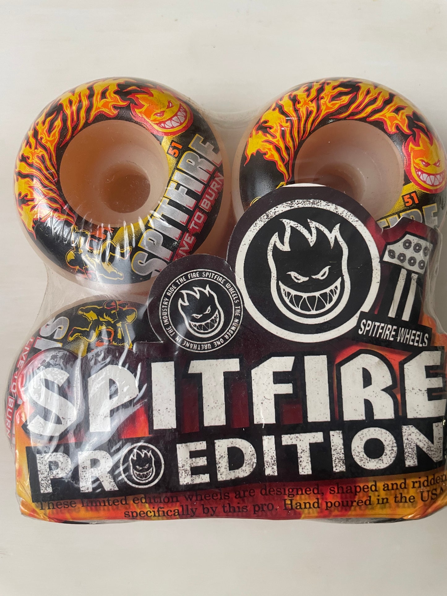 SpitFire 51mm Skateboard Wheels