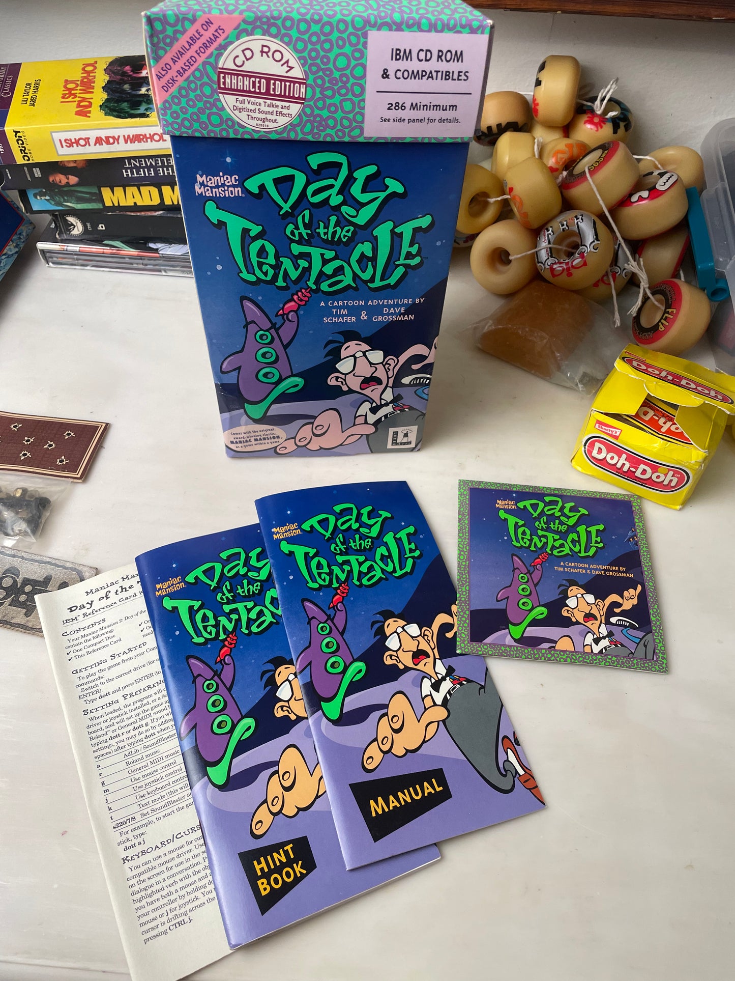Day of the Tentacle Triangle Box CD Rom PC