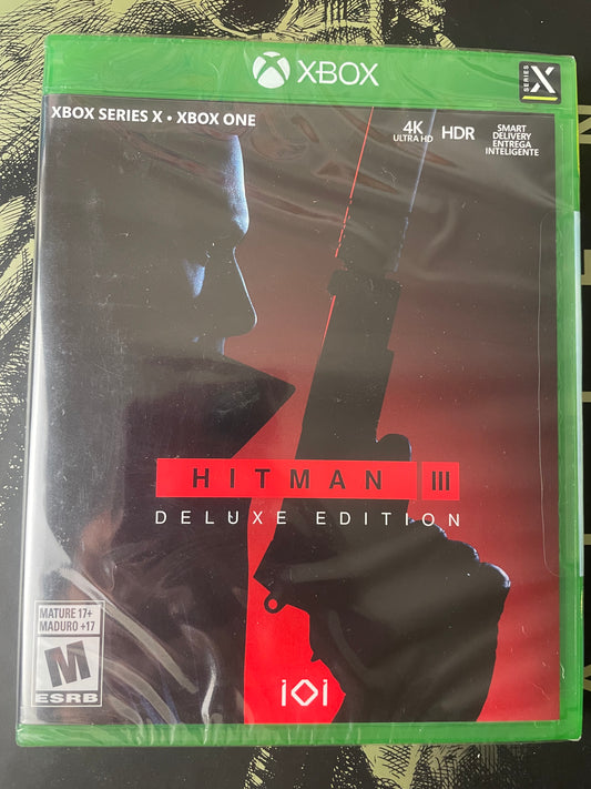 Hitman III Deluxe Edition XBOX Sealed